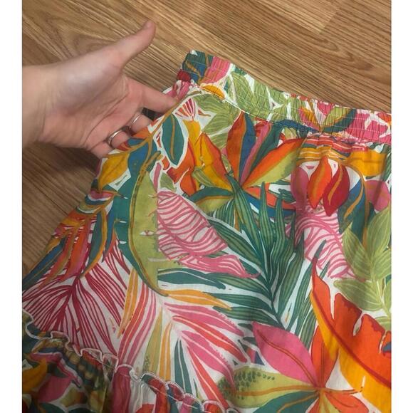C&C California Floral Mini Skirt Size Medium - Picture 5 of 7